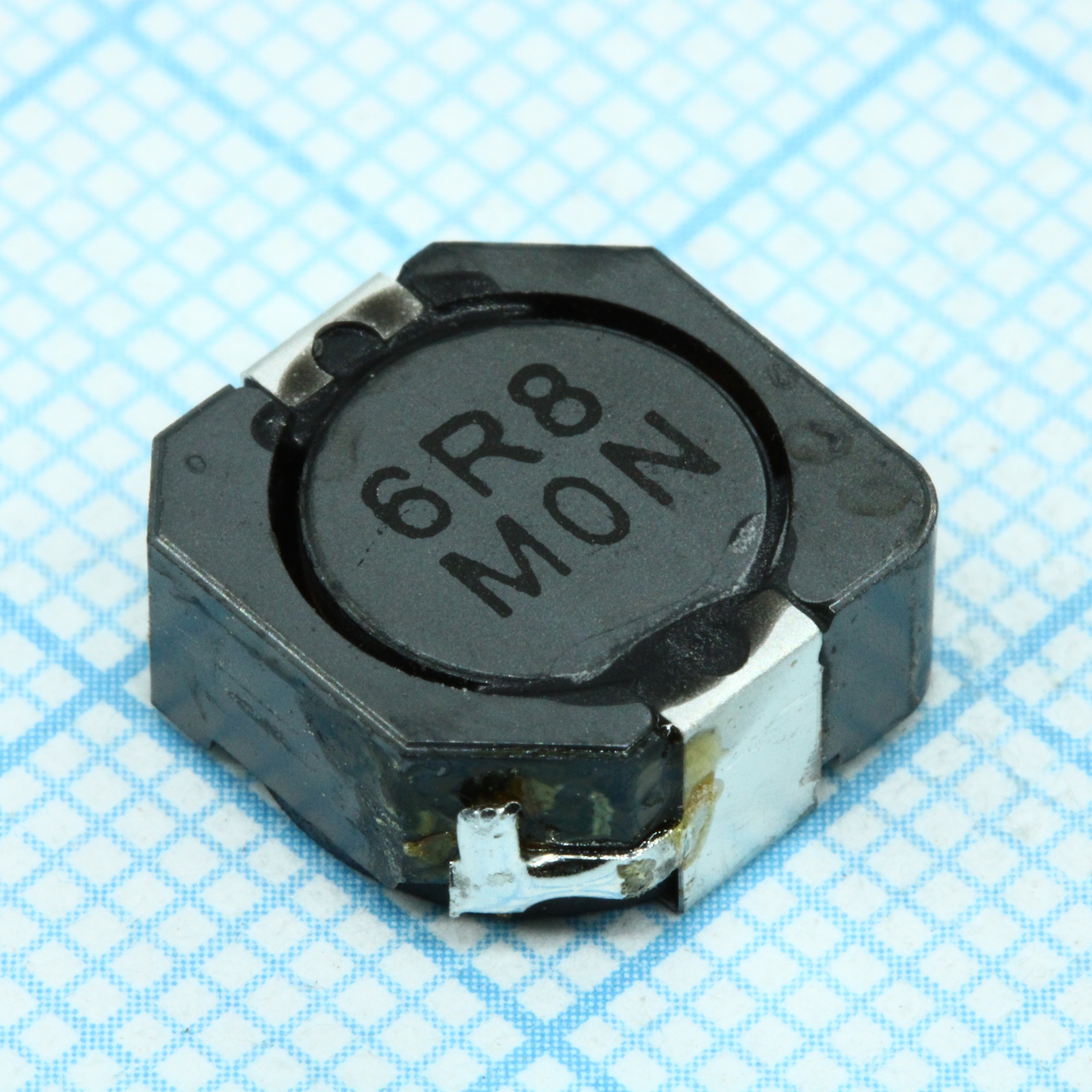 CDRH105RNP-6R8NC - Силовая SMD индуктивность 6.8мкГн ±30% 6.28A 0.014Ом c магнитным экраном