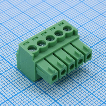 15EGTK-3.5-05P-14-00 - Разъемный клеммный блок, 5 контактов. Серия 15EGTK-3.5
