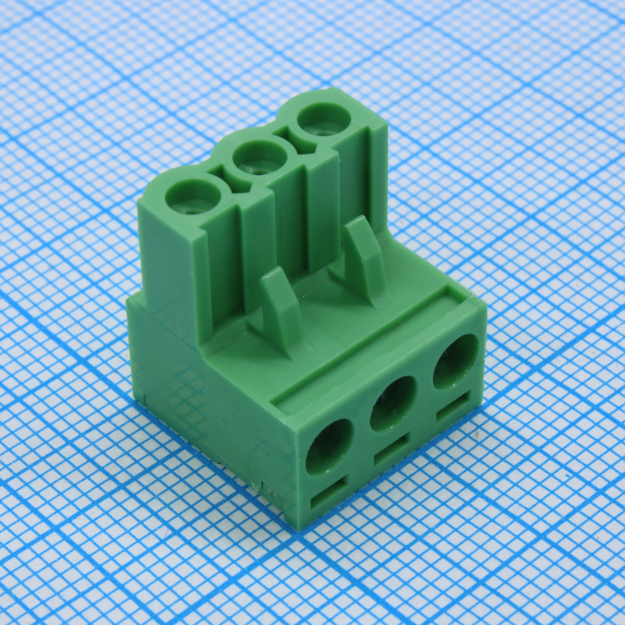 2EGTK-5.08-03P-14-00 - Разъемный клеммный блок, 3 контакта. Серия 2EGTK-5.08