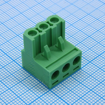 2EGTK-5.08-03P-14-00 - Разъемный клеммный блок, 3 контакта. Серия 2EGTK-5.08