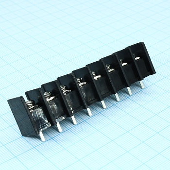 DG45C-B-08P-13-00A(H) - Барьерный клеммный блок 8 контактов. Серия DG45C-B