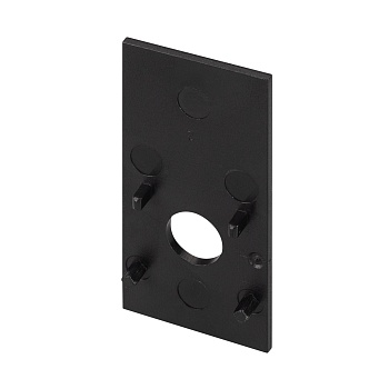 Заглушка MAG-ORIENT-CAP-POWER-2652 (BK) 033748(1) - Боковая заглушка для магнитного трека MAG-ORIENT с отверстием для ввода питания. Материал пластик, цвет черный. Размеры 53x26.5x2мм. В комплекте 1 шт.
