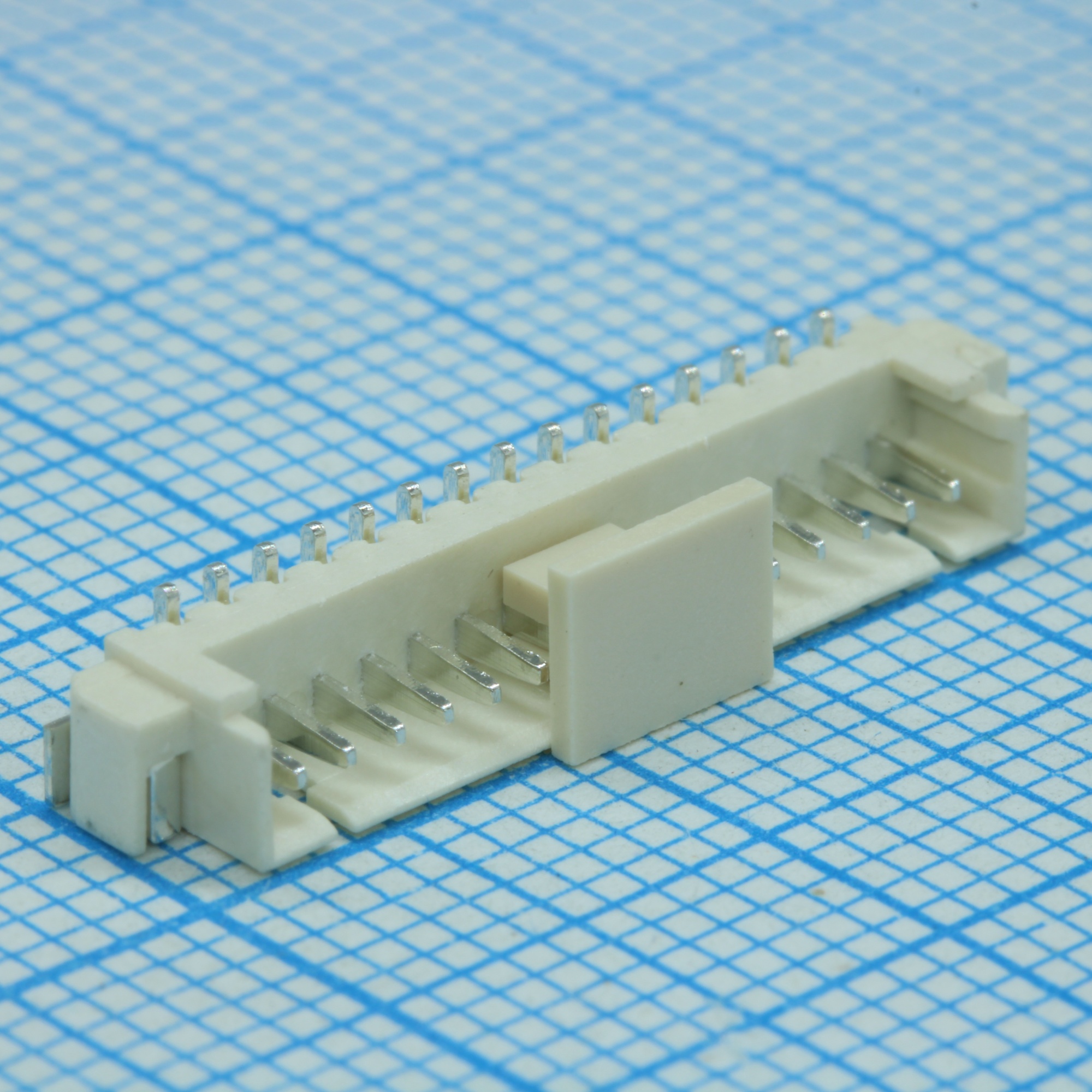 DS1020-03-15MVT1-R - Разъем провод-плата SMD без фланца обжимной 15 контактов шаг 1.25мм