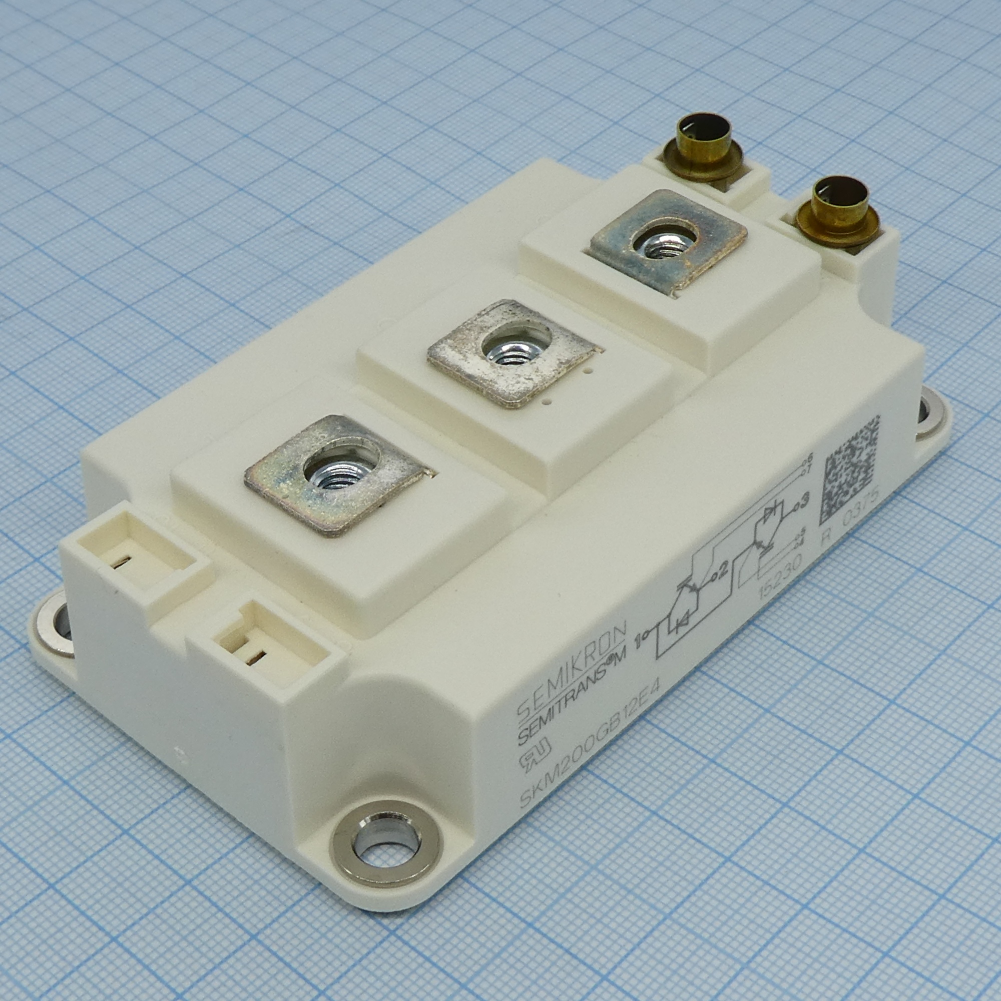 SKM200GB12E4 - IGBT модуль, 1200 В, 314 А