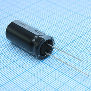 EHR470M2EBA - Конденсатор алюминиевый электролитический 47мкФ 250В  ±20% (13 х 26мм) радиальные выводы 5мм 240мА 2000час 105°С россыпь