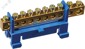 Шина нулевая на DIN-изоляторе тип Стойка NBB-M69-10P/B 17318