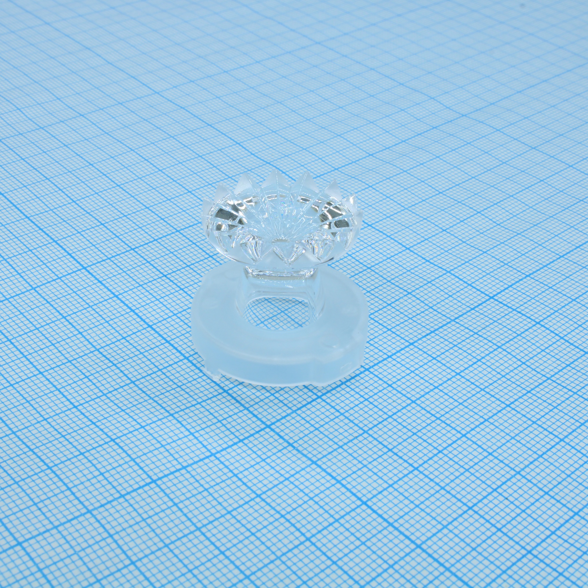 ALCLL031 - Линза свеча, 300°, D=30.27mm H:22.56mm, PMMA