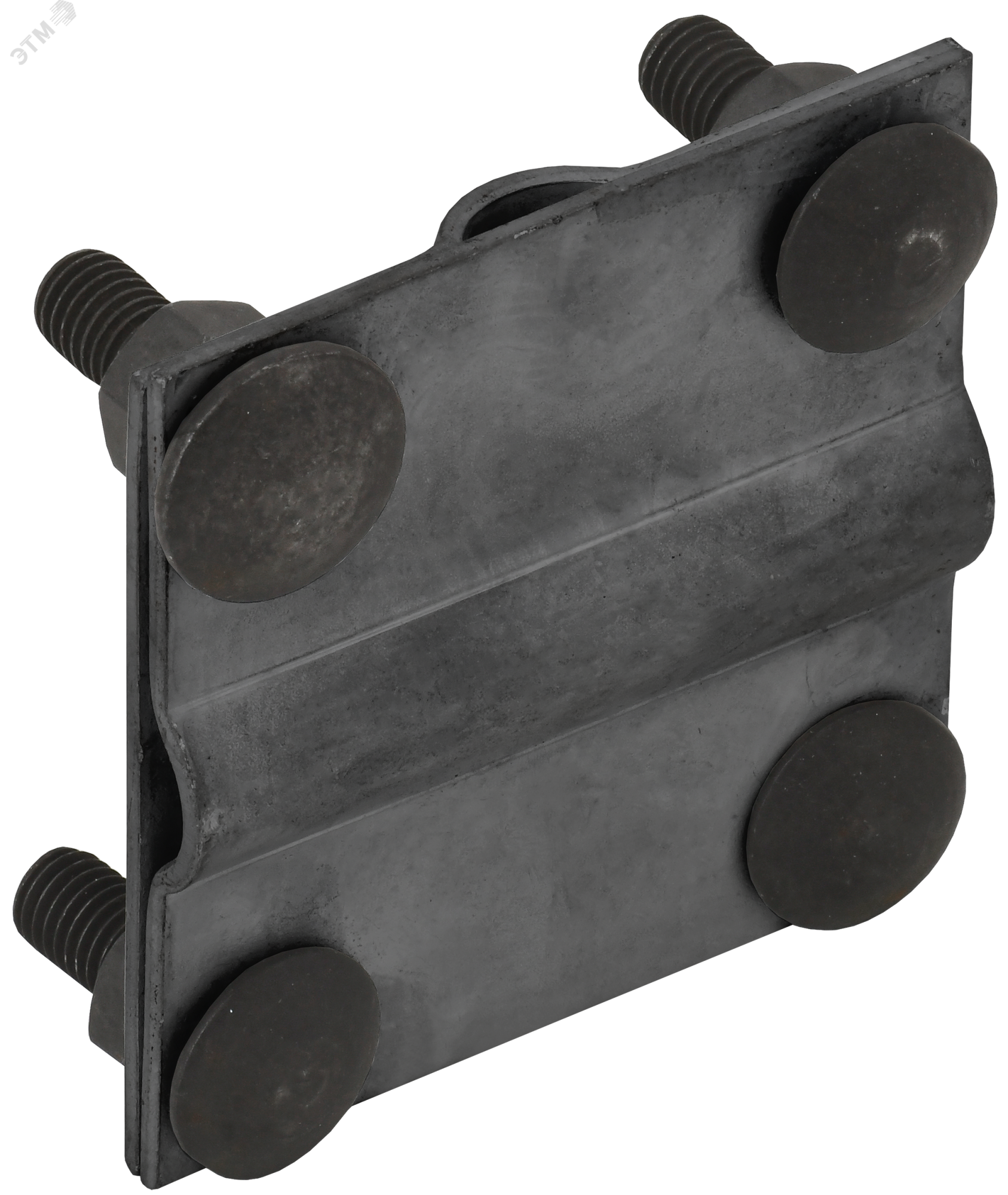 Зажим крестообразный полоса/пруток-полоса/пруток 40/12мм оцинкованная сталь TD IEK ZCC13-13-1-12-40