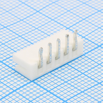 DS1069-01-5MRW6 - Разъём 5 контактов шаг 2,5мм вилка на плату угловая