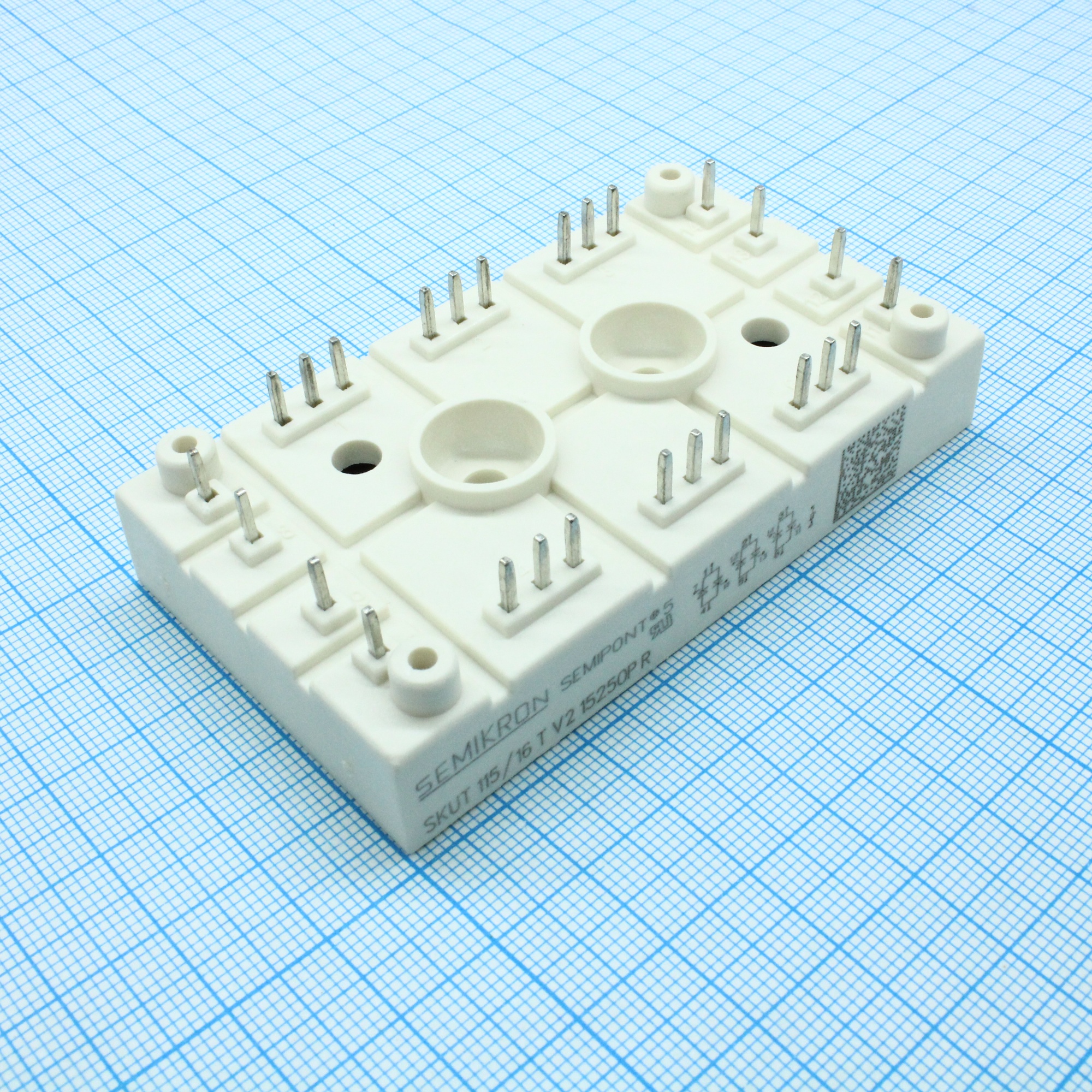 SKUT115/16TV2 - Модуль силовой тиристорно-диодный 1,6кВ 127А