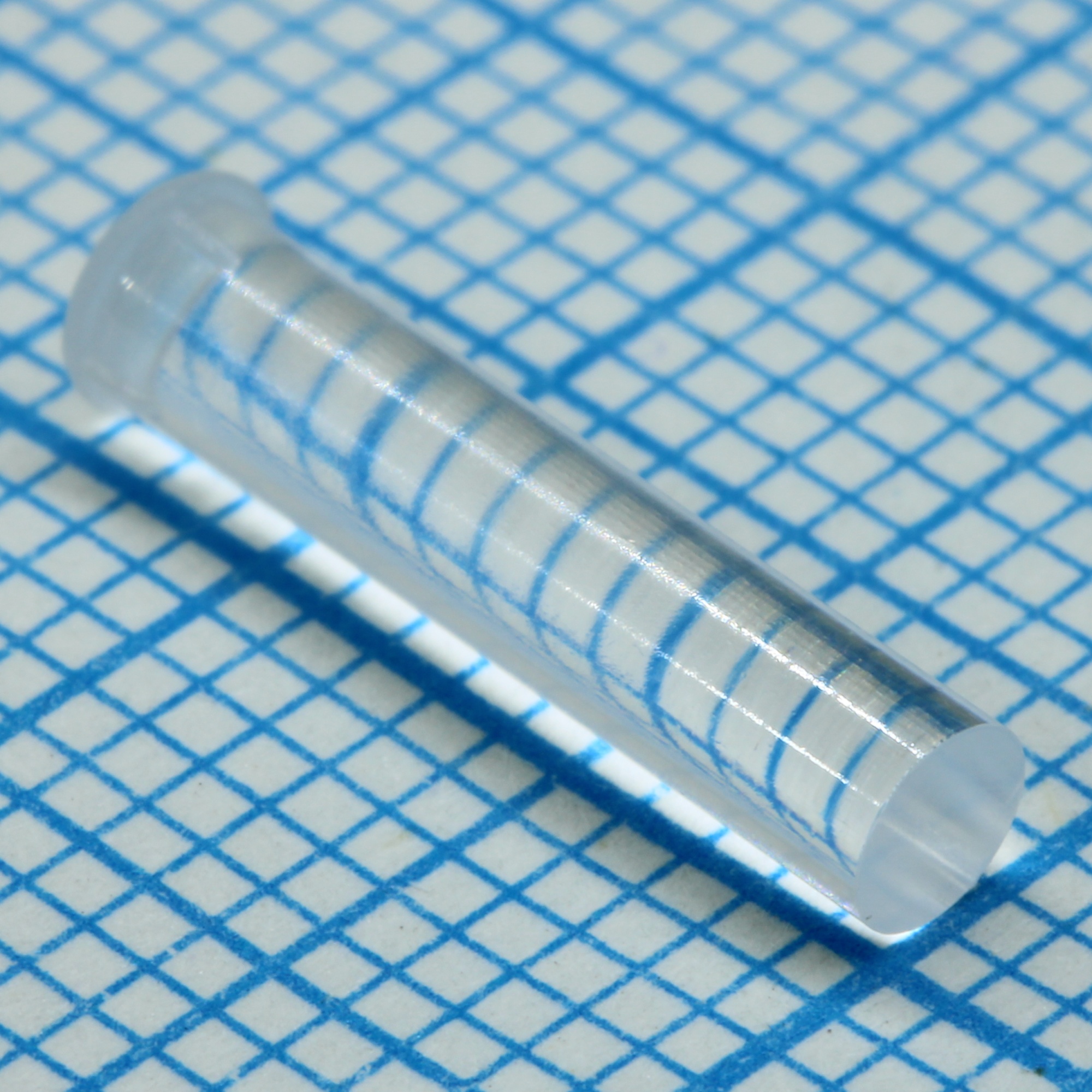 PLP2-500 - Линза для светодиода круглая вертикальная прозрачная пакет