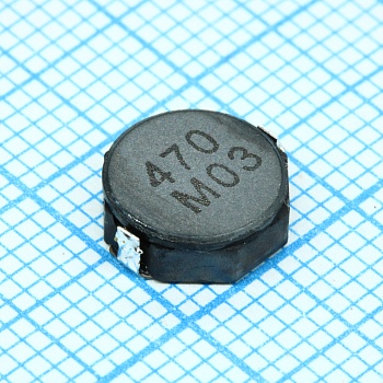CDRH8D28NP-470NC - Силовая SMD индуктивность 47мкГн ±30% 1.15A 0.195Ом c магнитным экраном