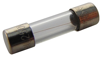 0034.1518 - Предохранитель миниатюрный быстродействующий 1.6A 250В корпус 5 X 20мм  стеклянный коробка