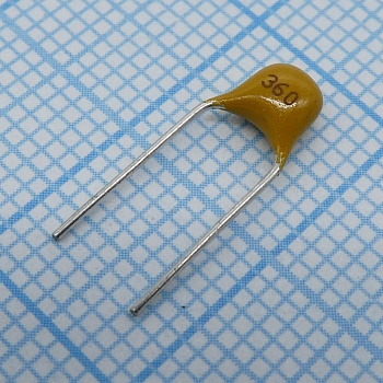 TS170R1H360JSBNB0R - Конденсатор керамический многослойный 36пФ 50В NPO ±5% радиальный 5.08мм 125°C россыпь