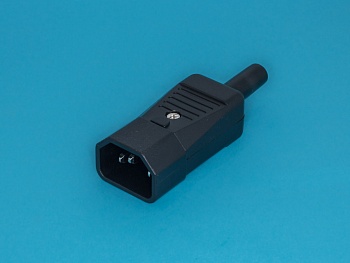 AC-101 - Разъем 220В вилка на кабель, 10A