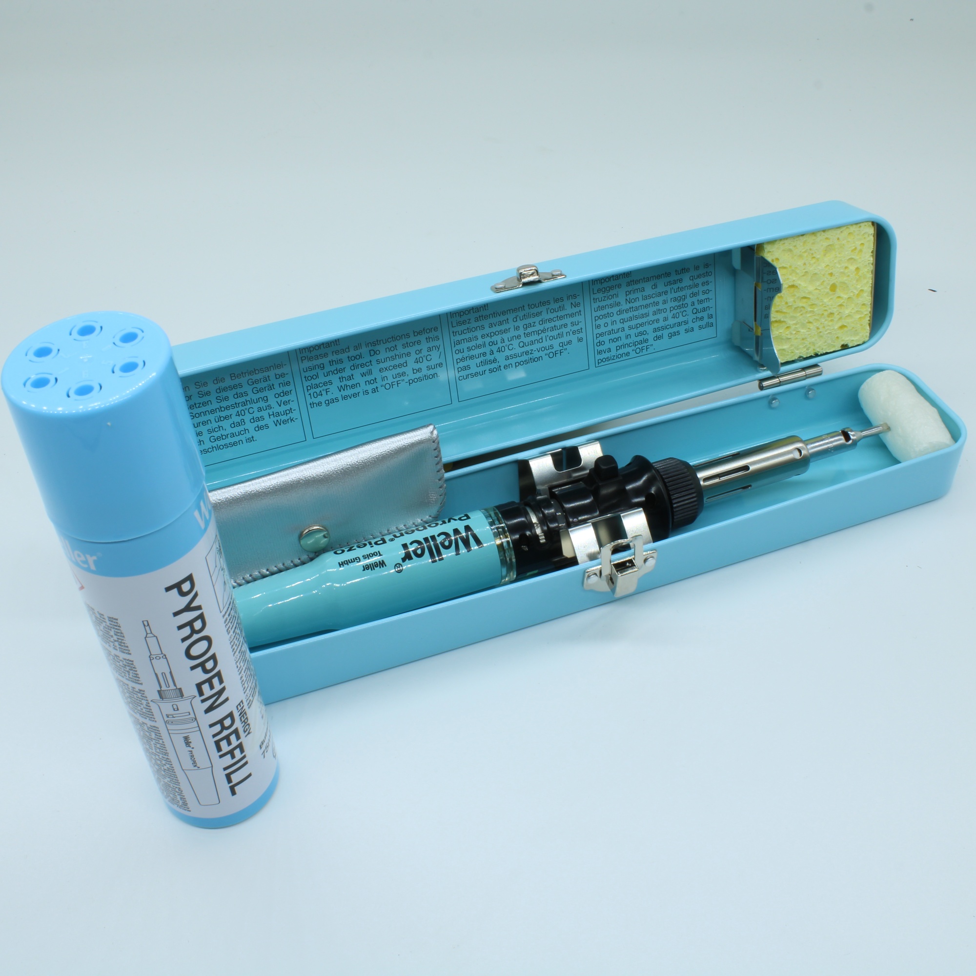 PYROPEN PIEZO SOLDERING IRON WITH GAS - Автономный газовый паяльник с электроподжигом