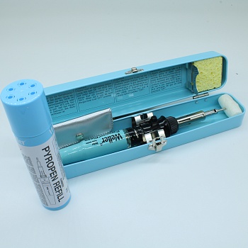 PYROPEN PIEZO SOLDERING IRON WITH GAS - Автономный газовый паяльник с электроподжигом