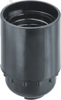 Патрон подвесной Е27 карболитовый черный 19435