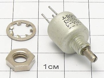 Резистор СП4-1А-0.5 220К ВС2-12