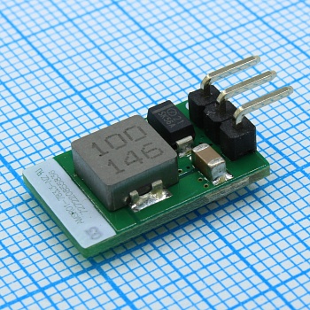 AMSRO1-783.3-NZ - Импульсный стабилизатор, 3,3Вт, вход 6…36В DC, выход 3,3В/1А, SIP3 на плату, рабочая температура -40…+85°C
