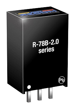 R-78B3.3-2.0 - Преобразователь DC/DC на печатную плату вход 24В выход 3.3В 2A 3-Pin SIP модуль туба
