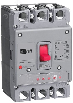 Выключатель автоматический 3п 250А 50кА ВА-333E электрон. расцеп. 22502DEK