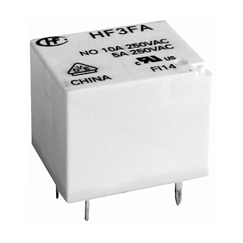HF3FA/024-ZSTF - Сверхминиатюрное силовое реле серия HF32A SPDT (одна контактная группа-два направления) катушка 24В