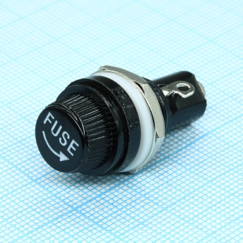 KLS5-254 - Держатель предохранителя 5х20 на панель