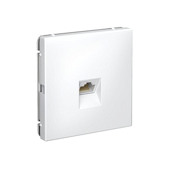 ARTGALLERY РОЗЕТКА компьютерная RJ45, кат. 5е, механизм, БЕЛЫЙ GAL000183