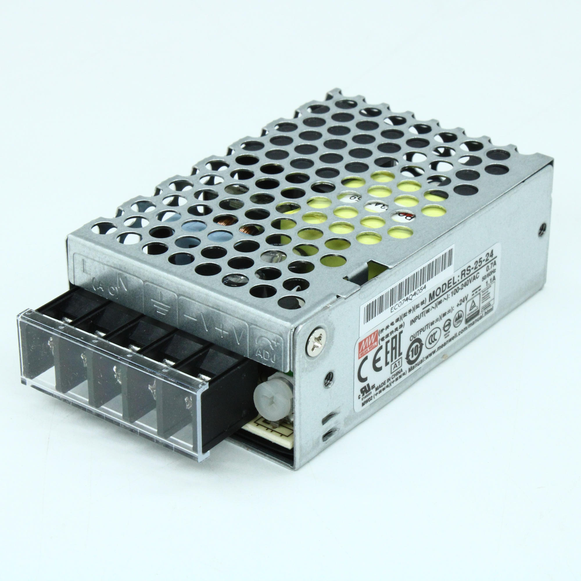 RS-25-24 - Преобразователь AC/DC в кожухе