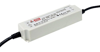 LPF-60-36 - AC/DC LED CV+CC, 60Вт, вход 90…305В AC, 47…63Гц /127…431В DC, выход 21.6…36В/1.67A, ККМ, изоляция 3750В AC, в кожухе 162.5х43х32мм, -40…+80°С, IP67