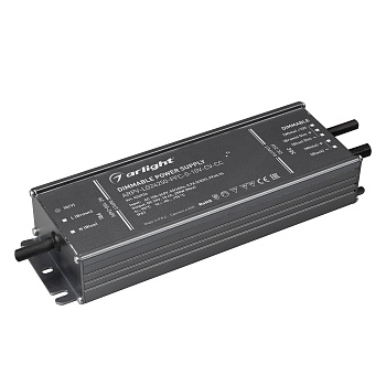 Блок питания ARPV-LG24250-PFC-0-10V-CV-CC (24V, 10.4A, 250W) 036936 - Диммируемый источник напряжения с переходом в режим источника тока по стандарту 1-10 В без полного гашения (также доступно диммирование с помощью резистора 10кОм) с гальванической развя