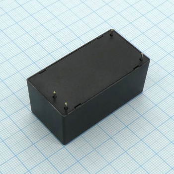 IRM-20-12 - AC-DC, 21.6 Вт, вход 85...264В AC 47...440 Гц, 120...370B DC, выход 12В/1.8А, изоляция 3000В AC, в корпусе на плату 52.4x27x24мм, -30...+70°C