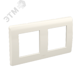 Рамка 2-м 2х2мод. Brava бел. RAL9016 75012W