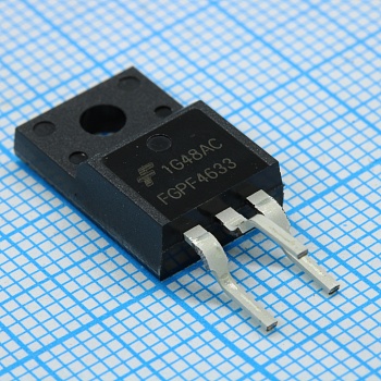 FGPF4633 - Биполярный транзистор IGBT, 330 В, 70 А, 30 Вт