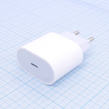 USB-C Power Adapter 20W - сетевой блок питания на один USB-C разъём