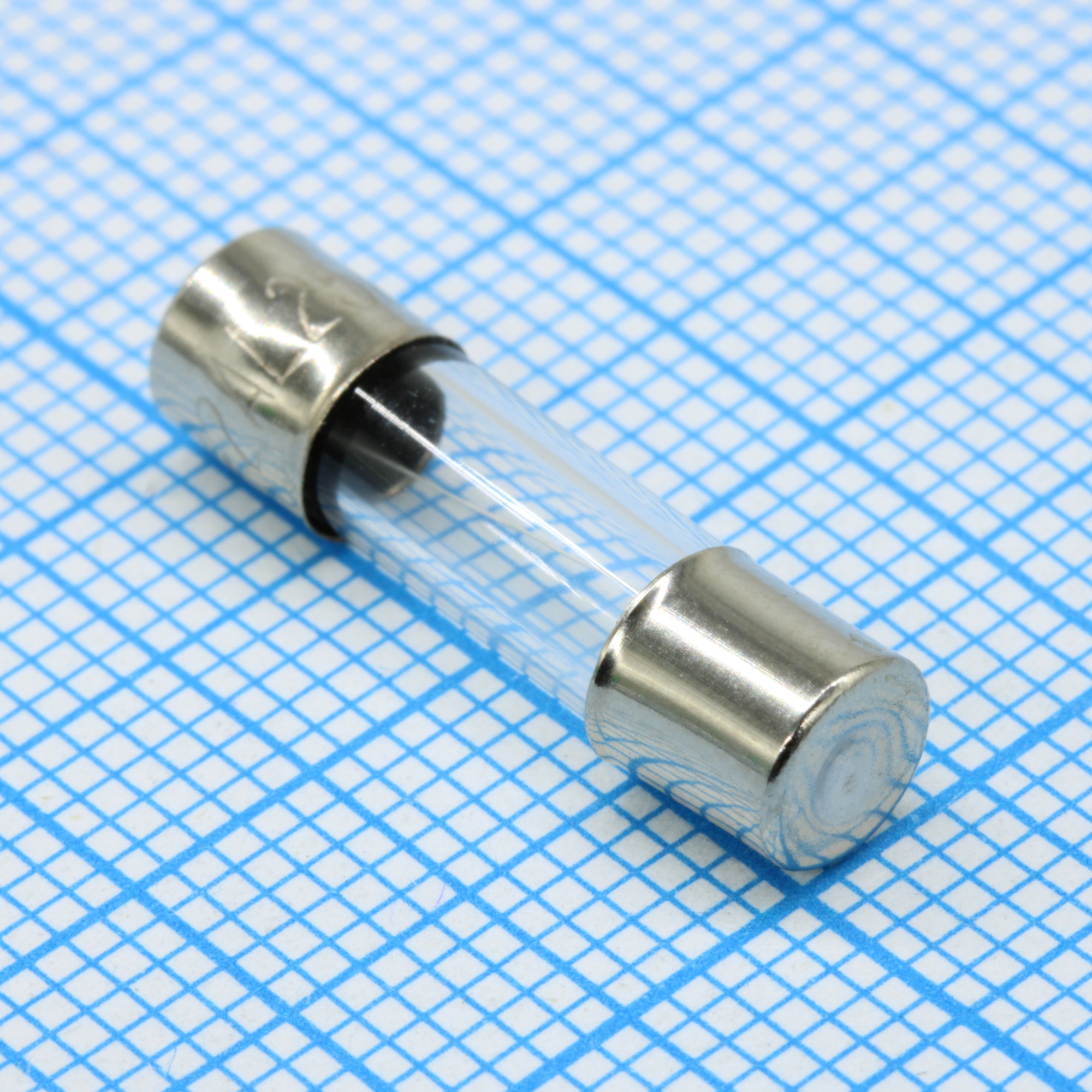 KLS5-1019-2000 - Предохранитель стеклянный быстродействующий 2A 250В 5 X 20мм