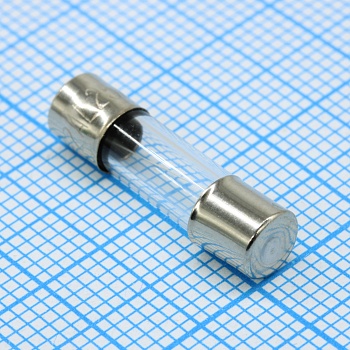 KLS5-1019-2000 - Предохранитель стеклянный быстродействующий 2A 250В 5 X 20мм