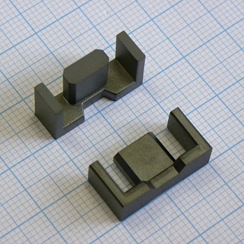 EFD20 P3 core - Сердечник ферритовый EFD20 P3 20x10x6.65мм; Al=1300nH; без зазора комплект 2шт