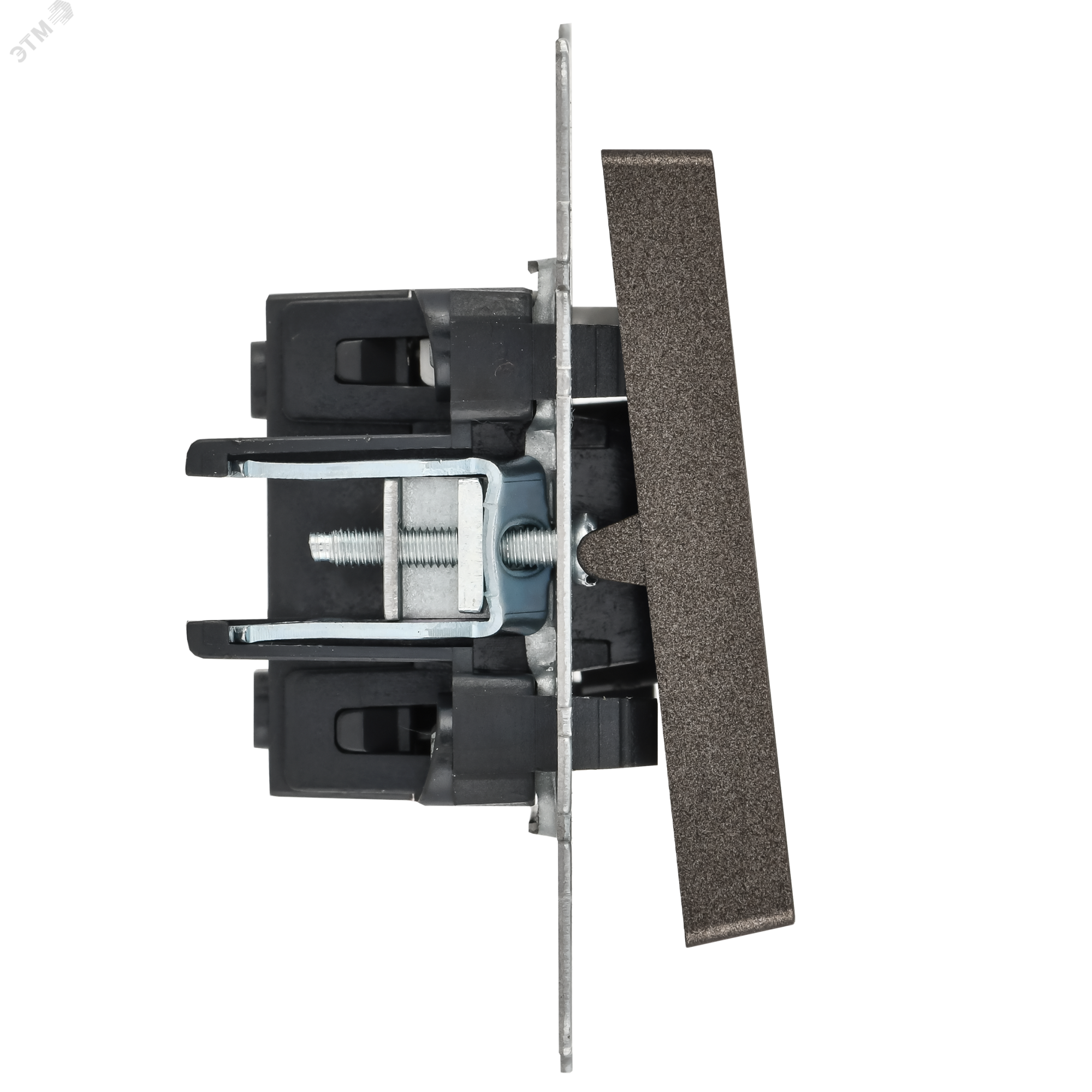Выключатель 1-кл. СП BRITE ВС10-1-1-БрТБ 10А с инд. бронза BR-V10-1-10-K45