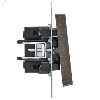 Выключатель 1-кл. СП BRITE ВС10-1-1-БрТБ 10А с инд. бронза BR-V10-1-10-K45