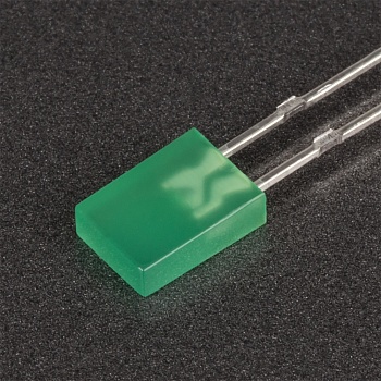 Светодиод ARL-2507UGD-100mcd 004513 - Поставка под заказ от 5000 шт. Выводной прямоугольный светодиод, 2х5х7 мм, зеленая диффузная линза. Цвет свечения зеленый (570 нм). Угол излучения 130°. Сила света Iv=50-100 мкд при If=20 мА. VF=1.8-2.4 В. Рекомендуем