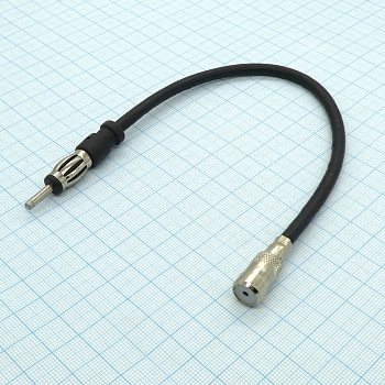 AD штекер Азия - Евро ант. с кабелем - Штекер антенный Азия - Евро ант. с кабелем