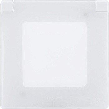 Рамка 1-м Inspiria IP44 с крышкой бел. Leg 673920