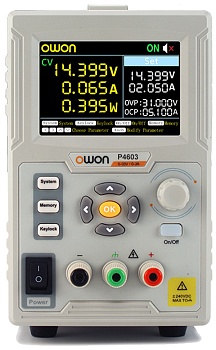 P4603 - Источник питания программируемый, 0-60В 0-3А 180Вт, разрешение 1мВ/1мА