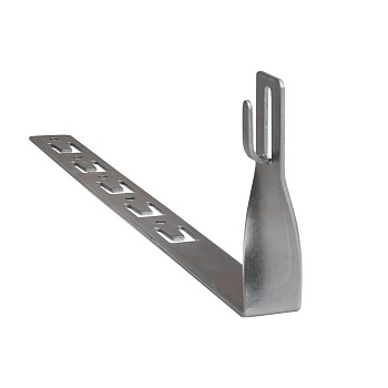 Держатель под черепицу L=415мм с крючком скрученный CZ PROxima lp-d2207-cz