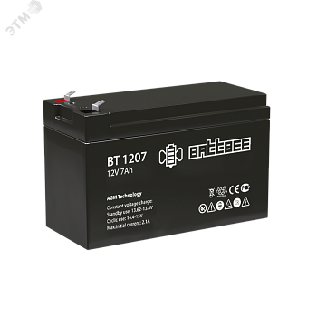 Аккумулятор 12В 7Ач Battbee 4614060010008
