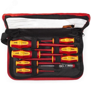 НИО-08-S серия Профи - Набор диэлектрических отверток для работ под напряжением до 1000 В