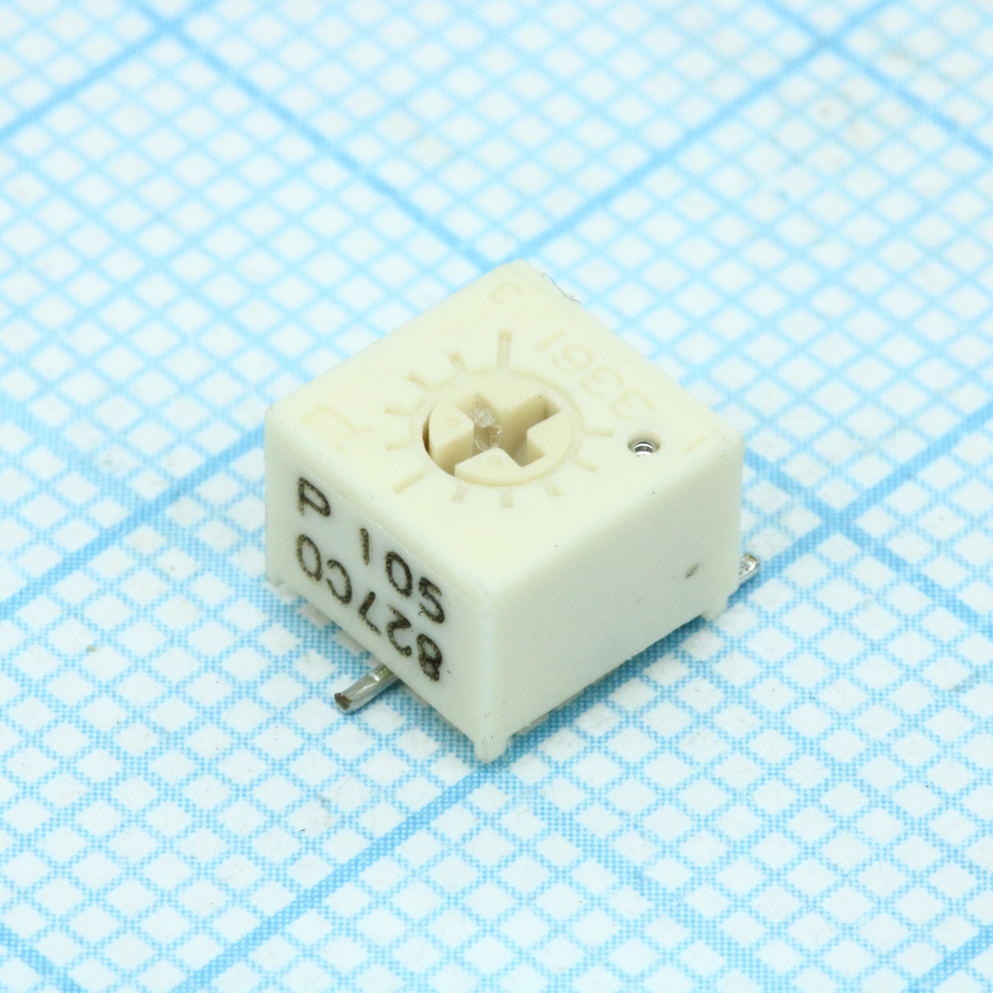 3361P-1-105GLF - Потенциометр однооборотный 1МОм 0.5Вт для поверхностного монтажа