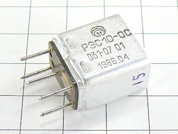 Реле РЭС10 РС4.529.031-07.01